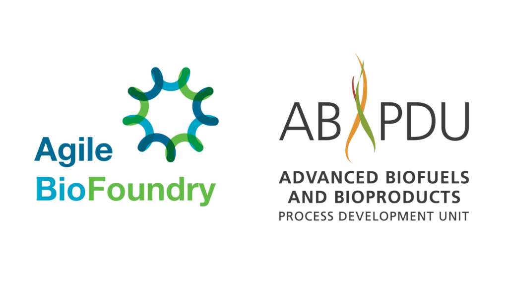 Agile BioFoundry and ABPDU logos